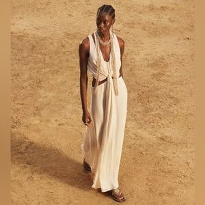 NWT ZARA LIMITED EDITION CONTRASTING DRESS